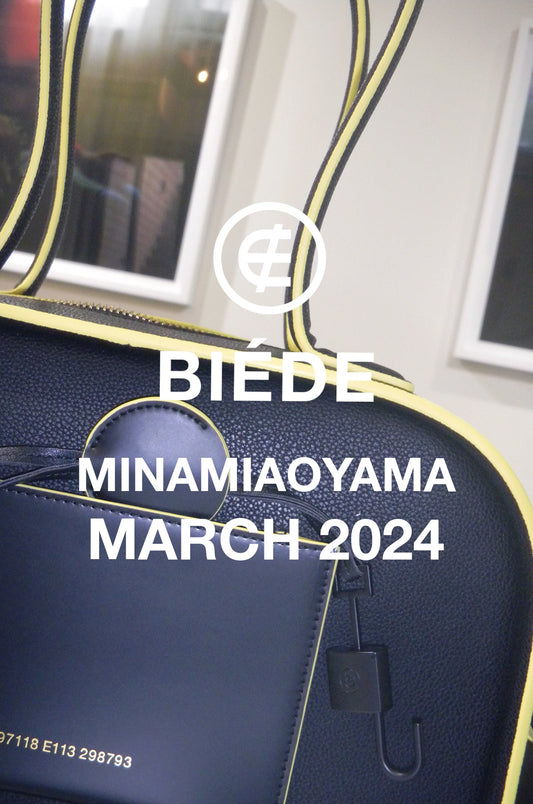 BIÉDE MINAMIAOYAMA(ビエダ・ミナミアオヤマ)」は、3月より営業時間を以下へ変更いたします。営業日と併せてご確認ください。ご購入前に全てのモデルをお試しできるスペースとなります。ぜひお気軽にご来場ください。ご来場者には特典をご用意しております。