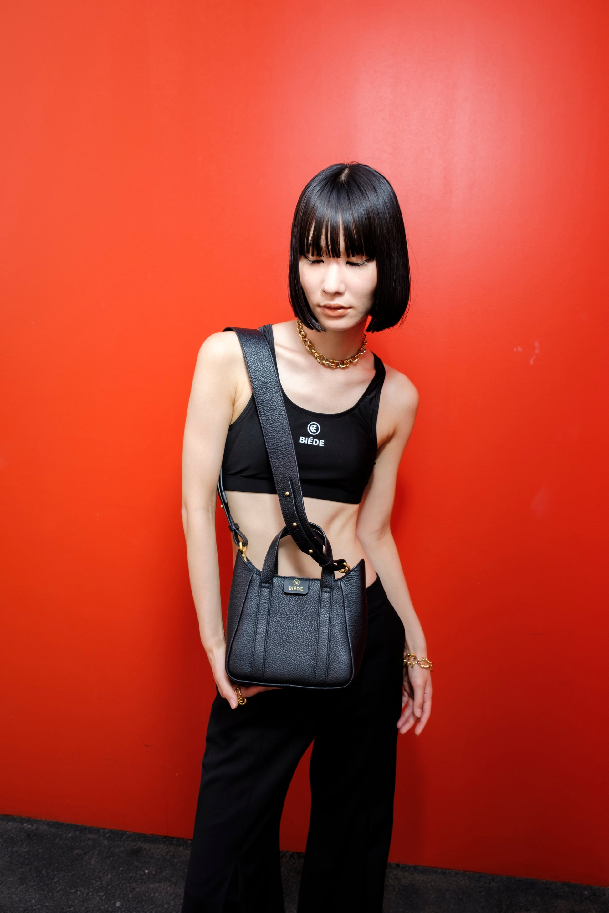 BIÉDE(ビエダ)公式ストア通販 - ELEMENT 22《NEKO》BLACK - BAG / ELEMENT 27《ZEN》YOGA TOPS