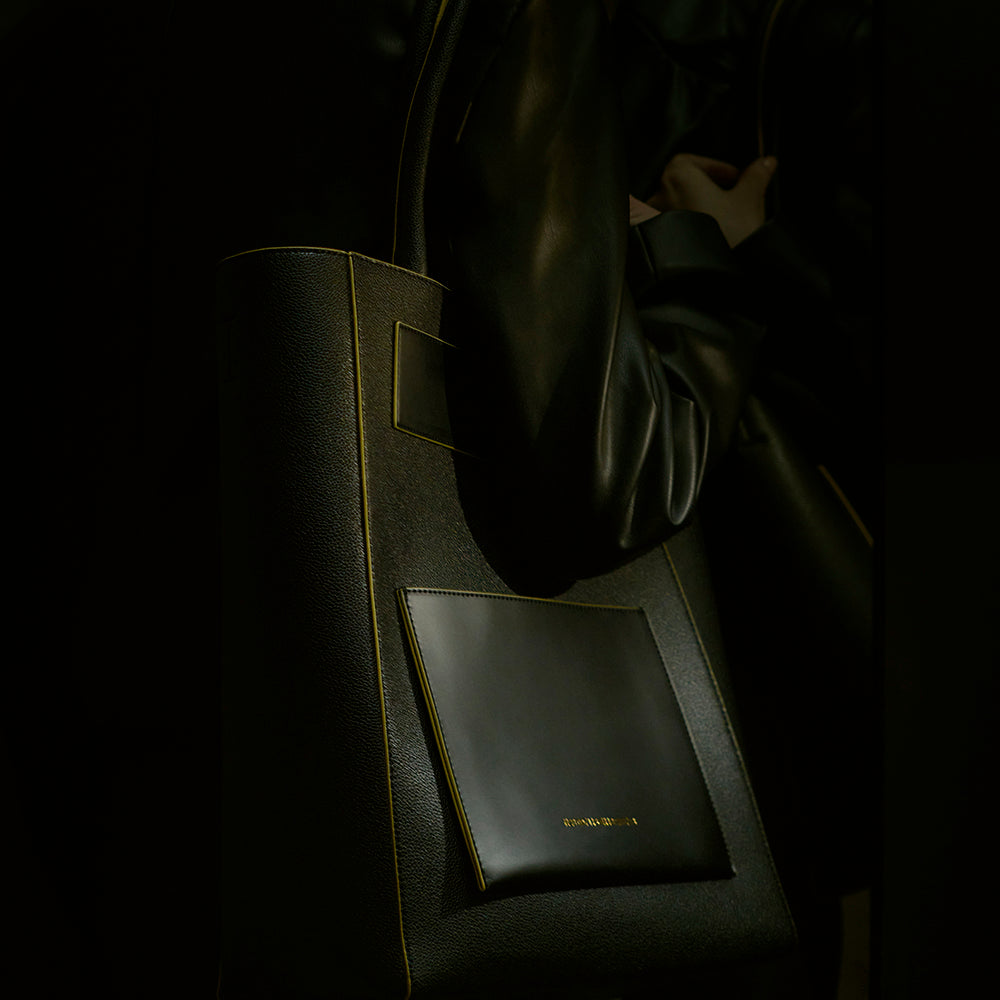 BIÉDE(ビエダ)公式ストア通販 - ELEMENT 03《SCORE》YELLOW EDGE トートバッグ パソコン macbook クエンティンシー quentin shih 时晓凡
