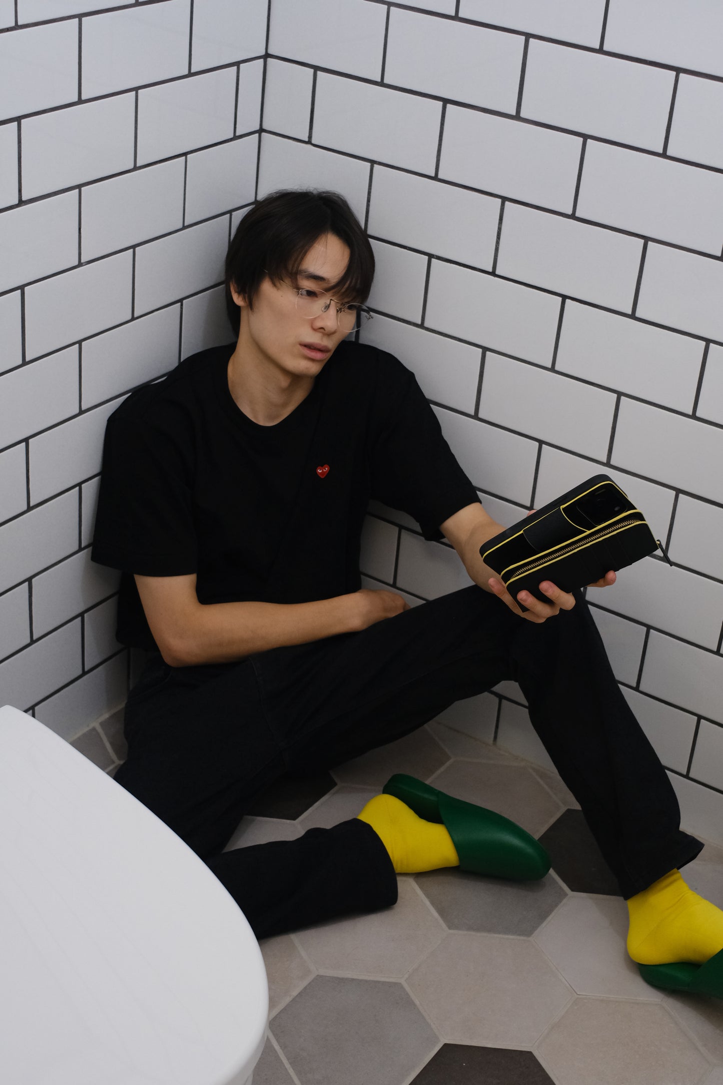 ELEMENT 30《DIALOGUE》YELLOW EDGE - iPhone case