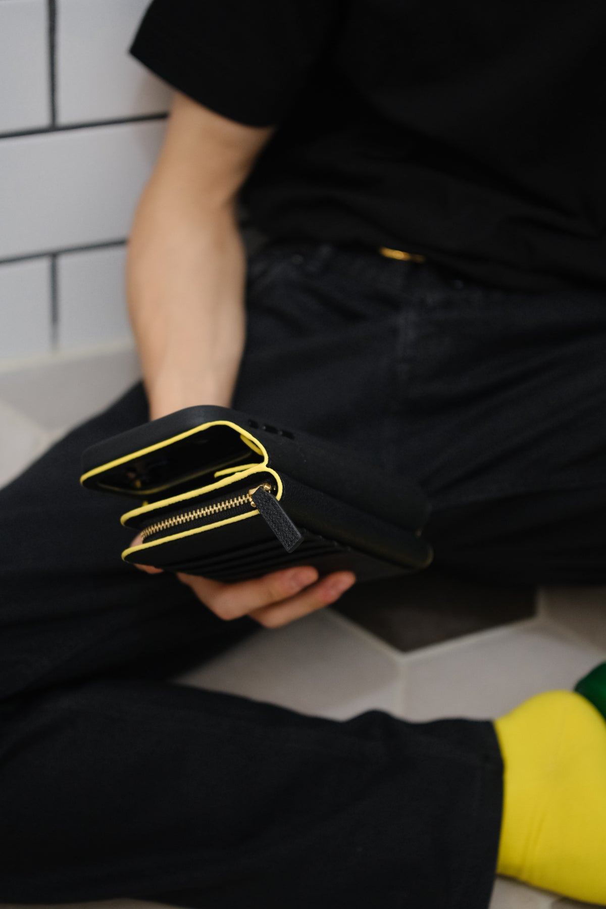 ELEMENT 30《DIALOGUE》YELLOW EDGE - iPhone case