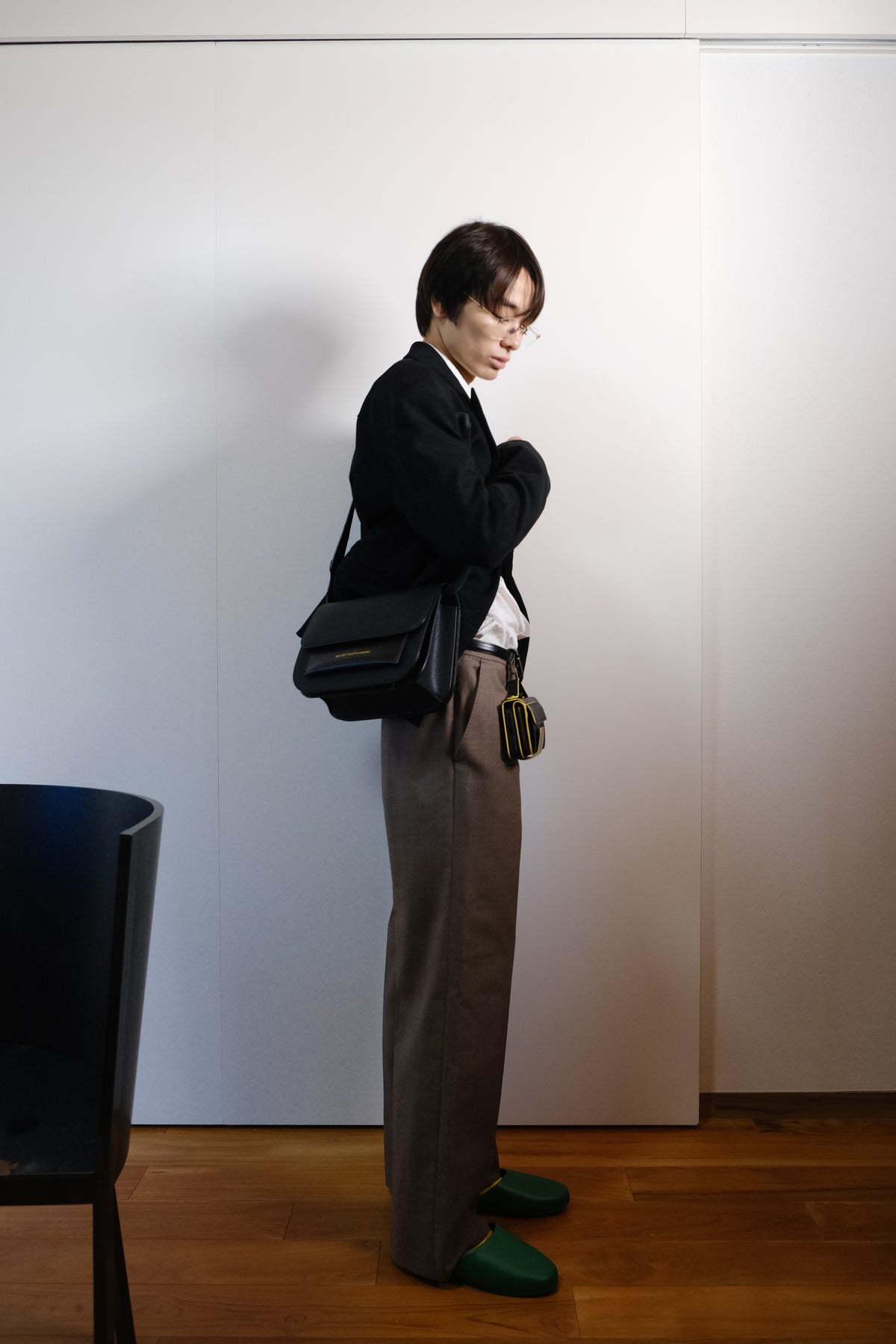 ELEMENT 04《MIRROR》BLACK EDGE - BAG