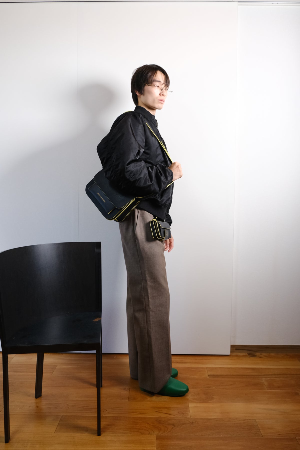 ELEMENT 01《MIRROR》YELLOW EDGE - BAG