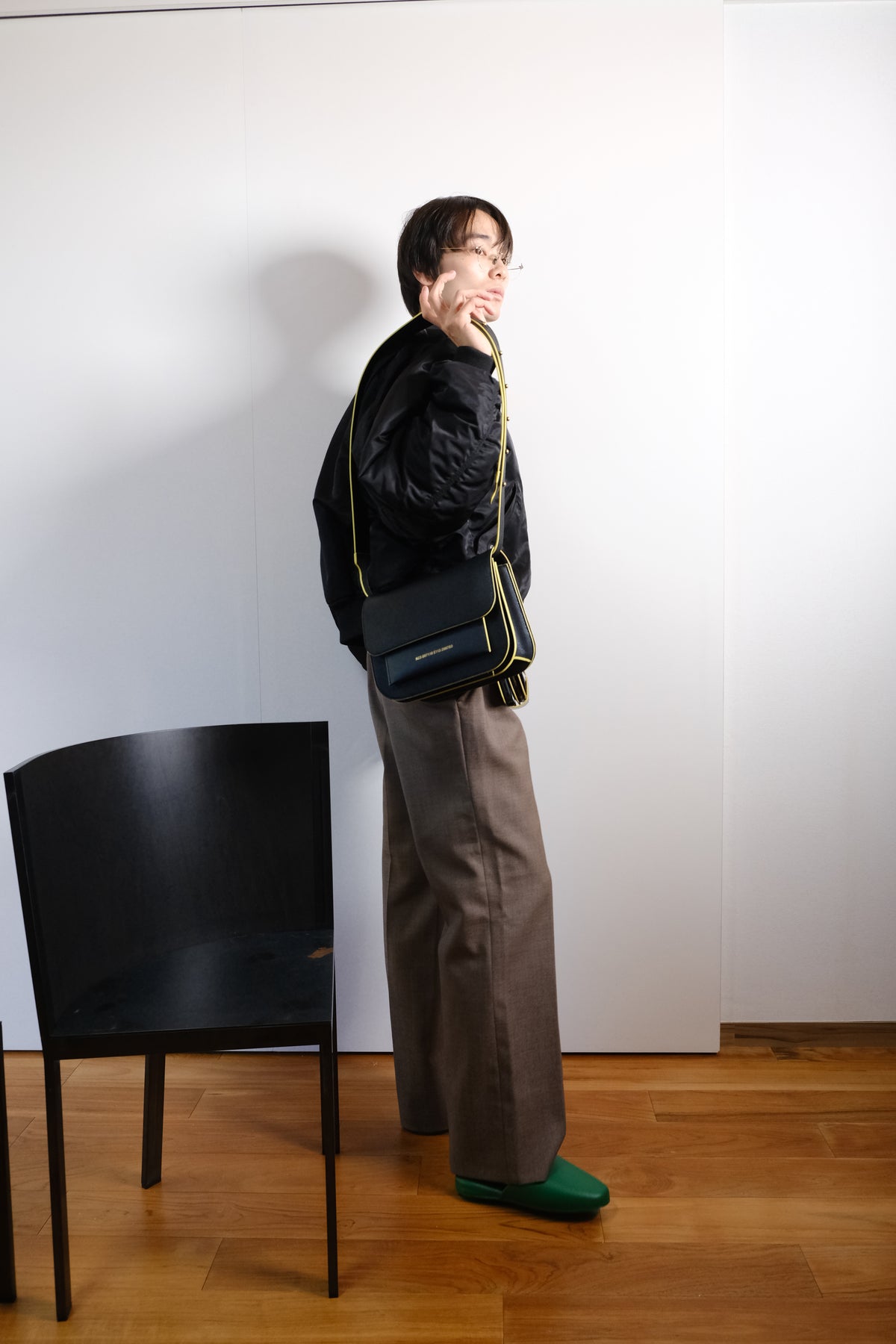 ELEMENT 01《MIRROR》YELLOW EDGE - BAG