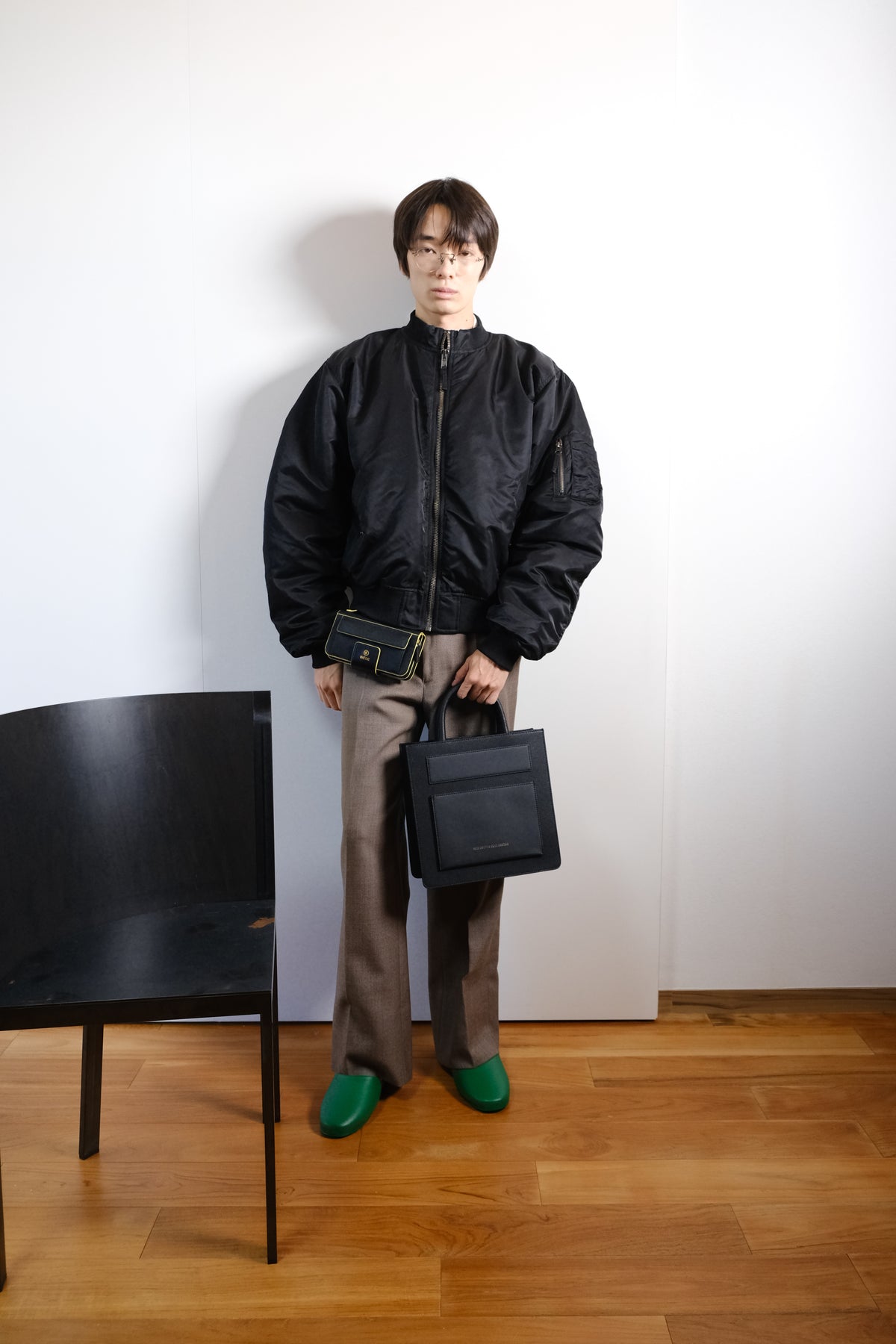 ELEMENT 05《BOOK》BLACK EDGE - BAG