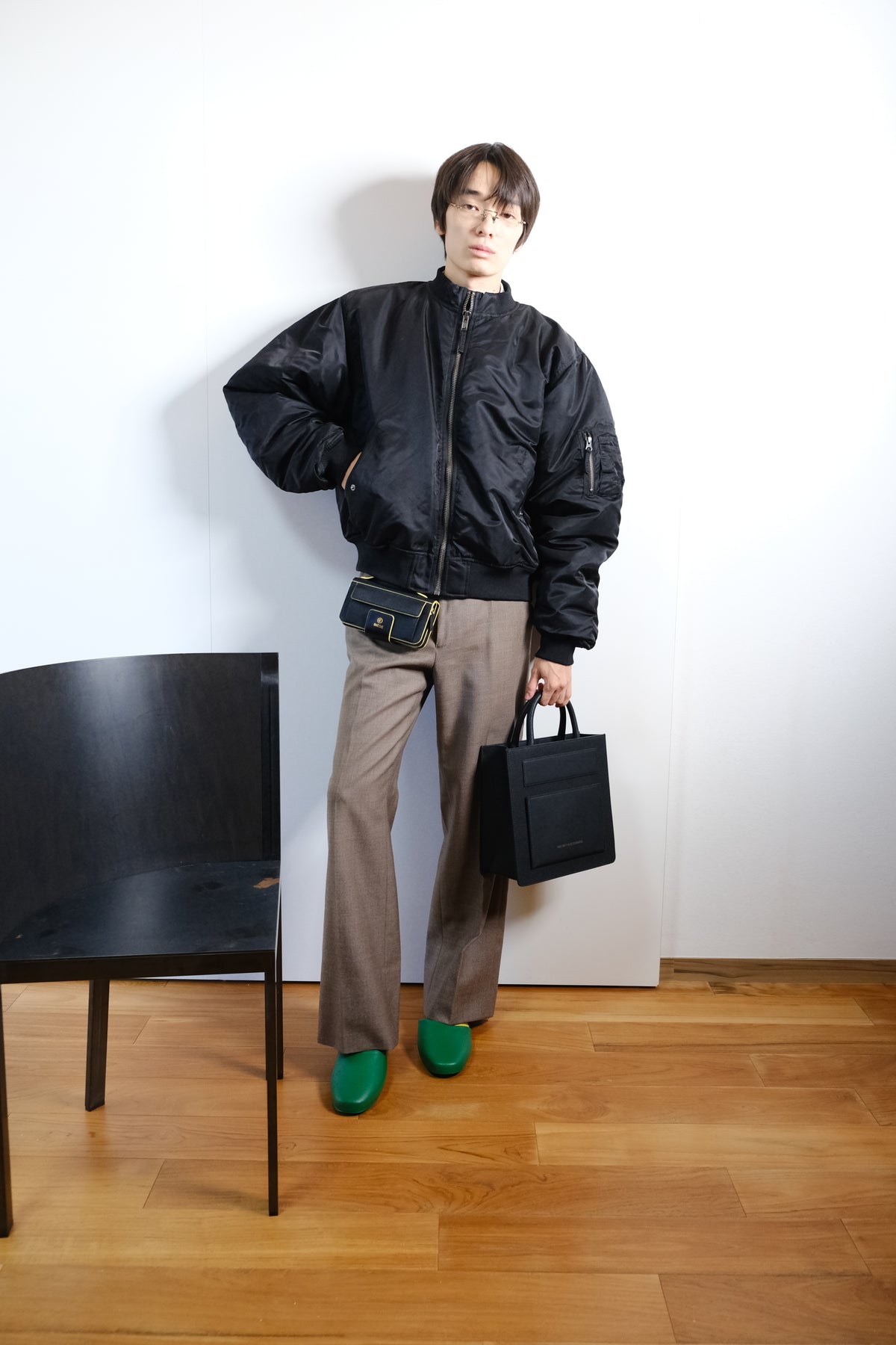 ELEMENT 05《BOOK》BLACK EDGE - BAG