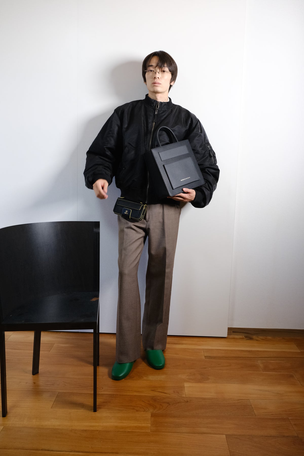 ELEMENT 05《BOOK》BLACK EDGE - BAG