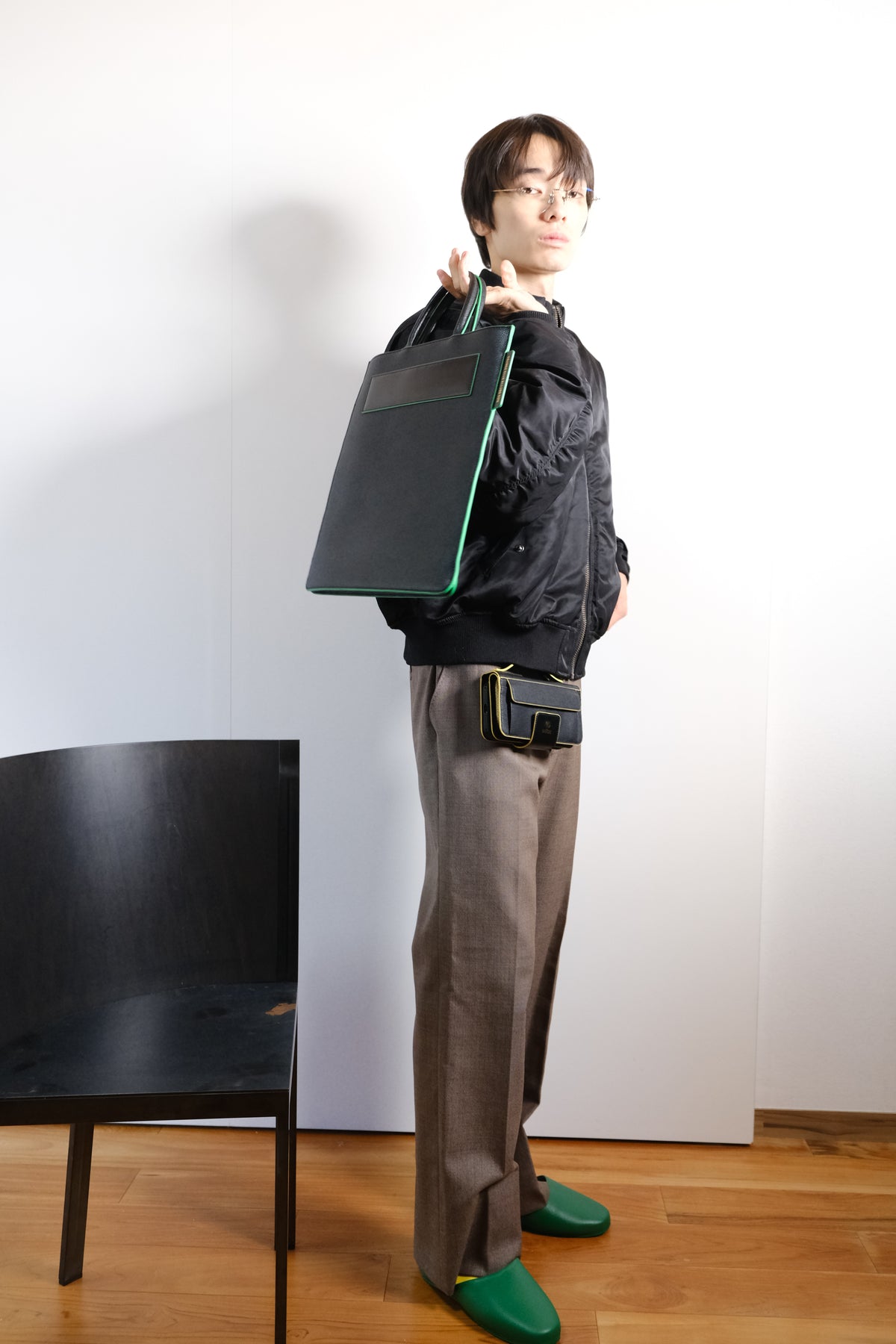 ELEMENT 16《NOTE》GREEN EDGE - BAG